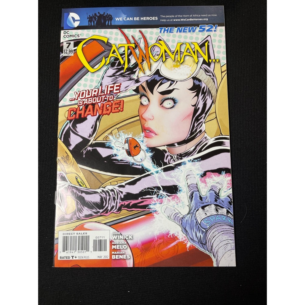 Catwoman 7 DC Comics The New 52‎ Teen Plus May 2013 Comic Book